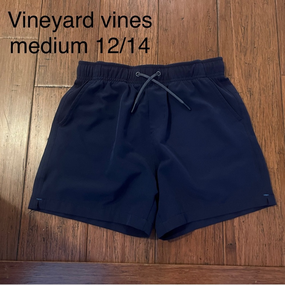 Vineyard Vines Navy Casual Shorts (Performance style)
